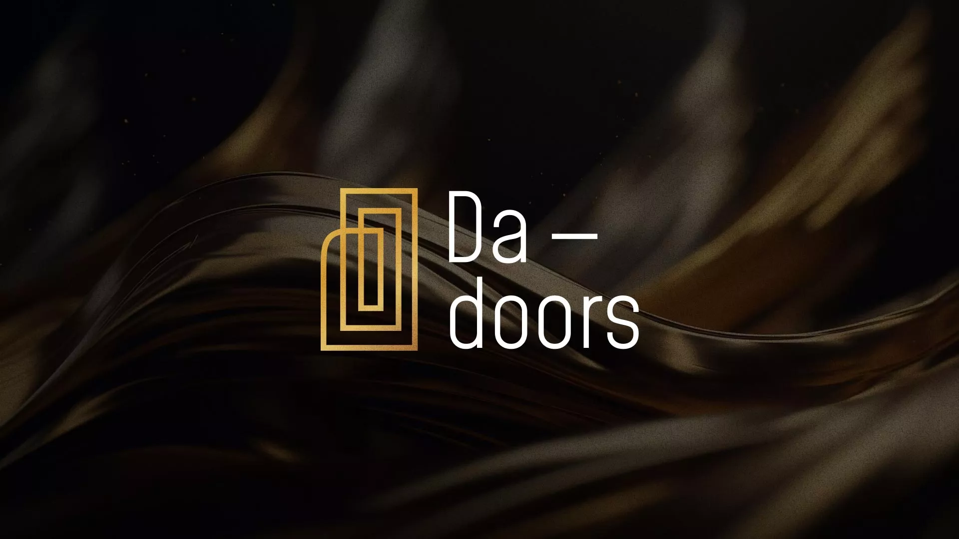 Разработка логотипа для компании «DA-DOORS» в Долгопрудном